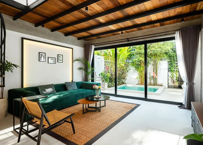Vakantiehuis Luxury Loft With Private Pool In Heart Of Berawa