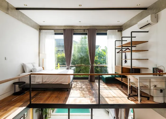 Vakantiehuis Luxury Loft With Private Pool In Heart Of Berawa