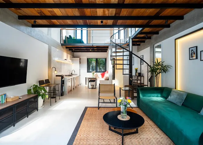Hébergement de vacances Luxury Loft With Private Pool In Heart Of Berawa